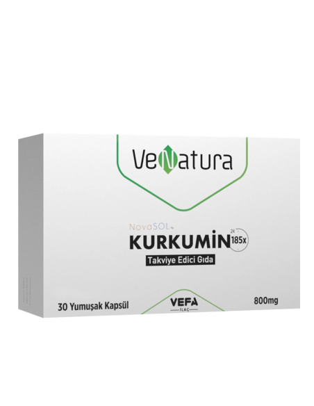 VeNatura NovaSOL Kurkumin Takviye Edici Gıda 30 Kapsül