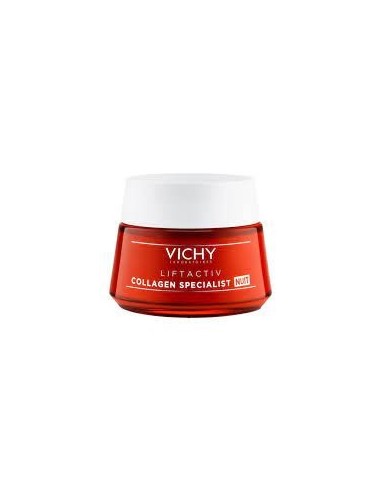 Vichy Liftactiv Collagen Specialist Yaşlanma Karşıtı Gece Bakım Kremi 50 ml (S.K.T 08-2024)