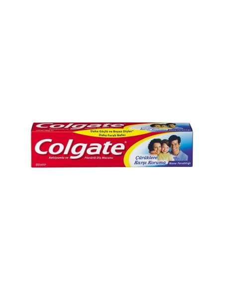 Colgate Çürüklere Karşı Koruma Diş Macunu 100 ml (S.K.T 11-2024)