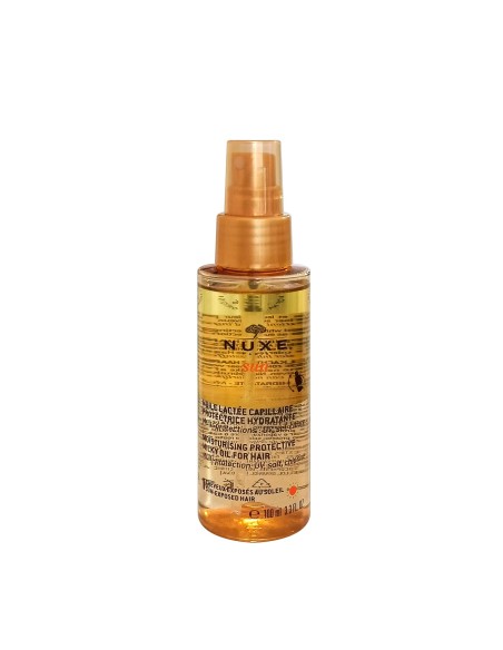 Nuxe Sun Huile Moisturising Protective Milky Oil 100 ml Nemlendirici ve Koruyucu Saç Bakım Sütü