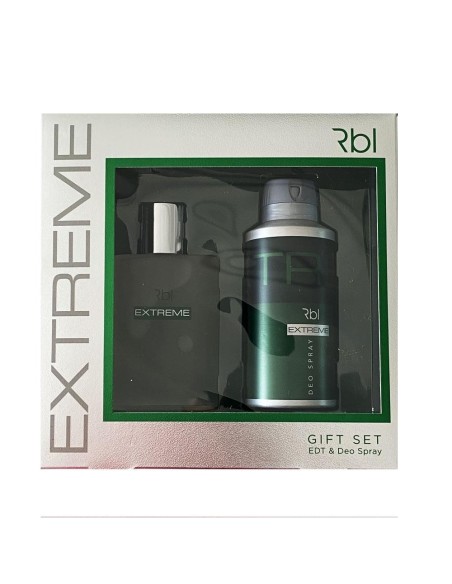 Rebul Men Extreme Parfüm 90 ml + Deodorant Spray 150 ml Set