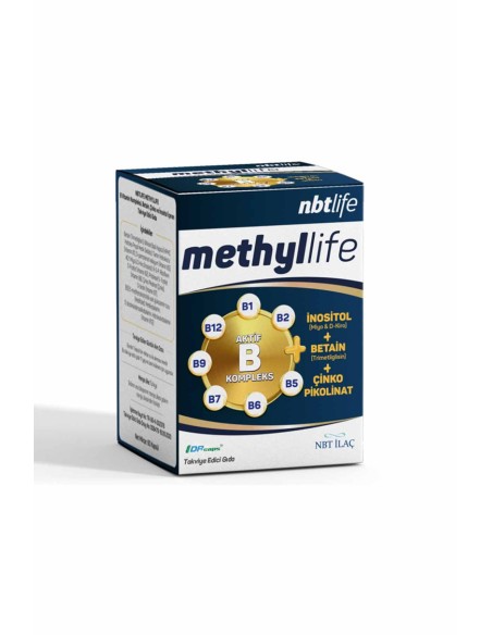 Nbt Life Methyllife 30 Kapsül (S.K.T 02-2025)