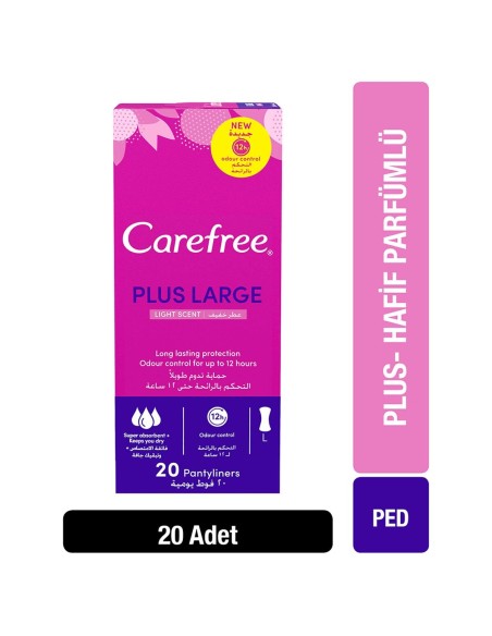 Carefree Refresh Maxi Günlük Ped 20 Adet