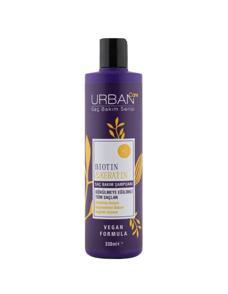 Urban Care Biotin & Keratin Dökülme Karşıtı Saç Bakım Şampuanı 330 ml