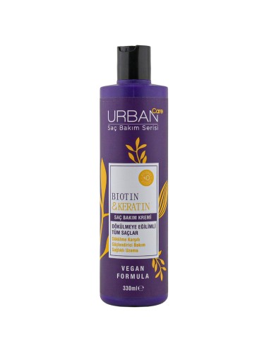 Urban Care Biotin & Keratin Dökülme Karşıtı Saç Bakım Kremi 330 ml