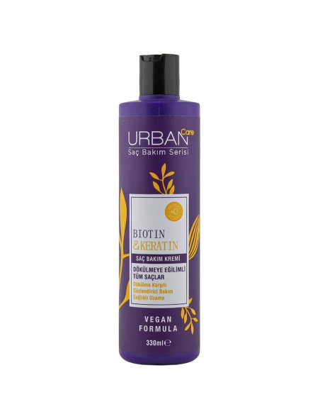 Urban Care Biotin & Keratin Dökülme Karşıtı Saç Bakım Kremi 330 ml