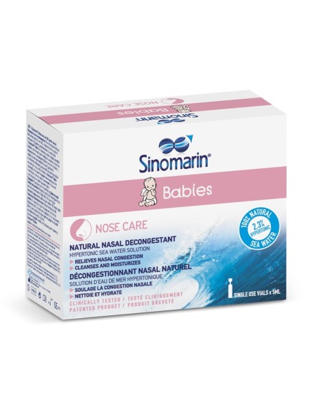 Sinomarin Babies Deniz Suyu Serum Fizyolojik 5ml x 18 Flakon (S.K.T 09-2023)