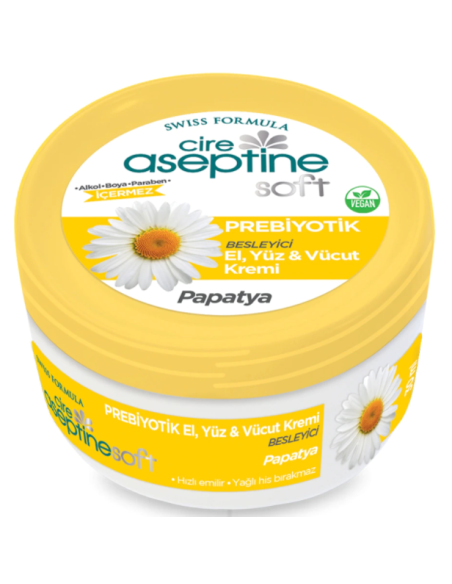 Cire Aseptine Soft Papatya Özlü Besleyici Prebiyotikli Krem 30 ml