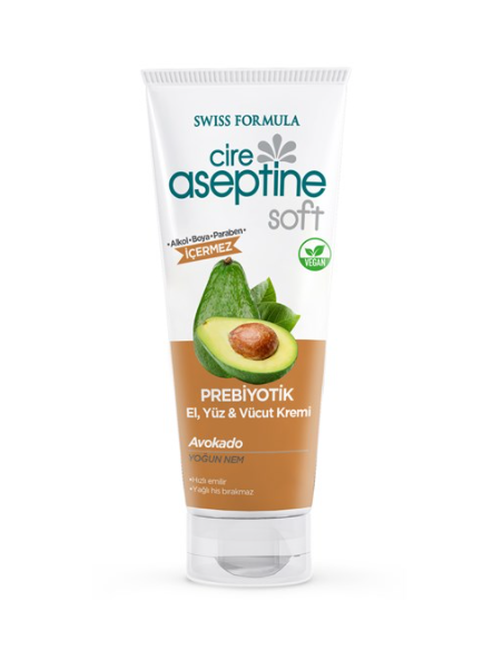 Cire Aseptine Soft Prebiyotik El Yüz Vücut Kremi Avokado 75 Ml