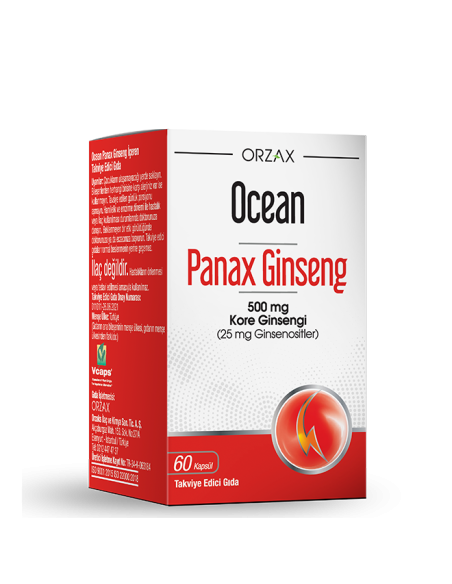 Ocean Panax Ginseng 60 Kapsül (S.K.T 01-2025)