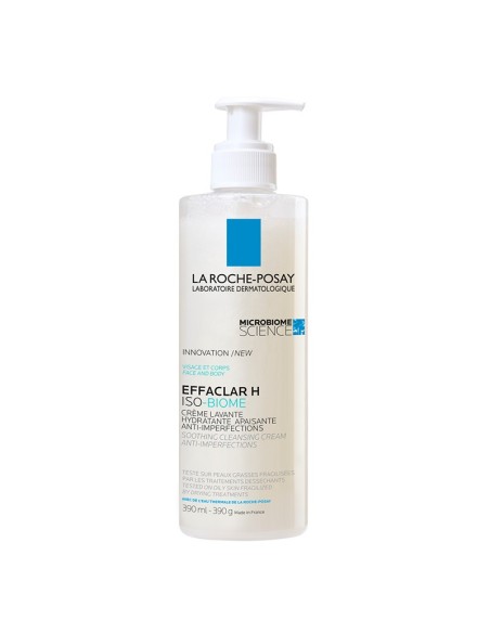 La Roche Posay Effaclar H Iso-Biome Lavant Temizleyici Krem 390 ml (S.K.T 11-2024)