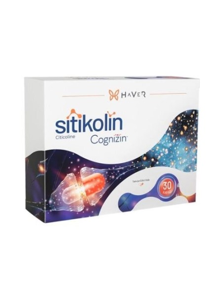 Haver Sitikolin Cognizin 30 Kapsül (S.K.T 01-2024)