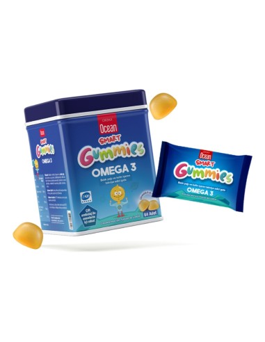 Ocean Smart Gummies Omega 30 Adet Çiğnenebilir Jel