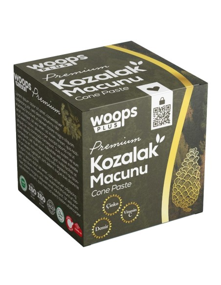 Woops Plus Kozalak Macunu 240 gr (S.K.T 02-2025)