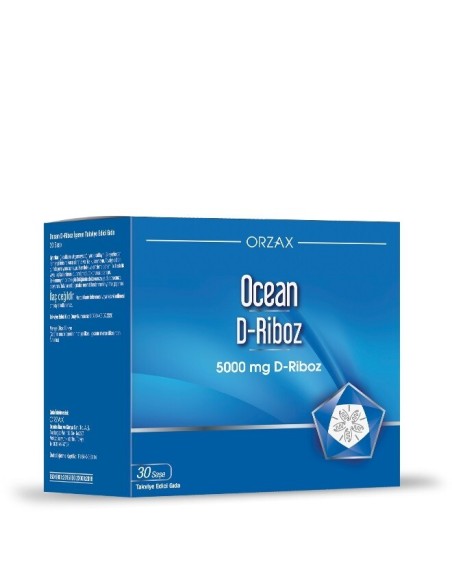 Ocean D-Riboz 5000mg 30 Şase Takviye Edici Gıda (S.K.T 04-2024)