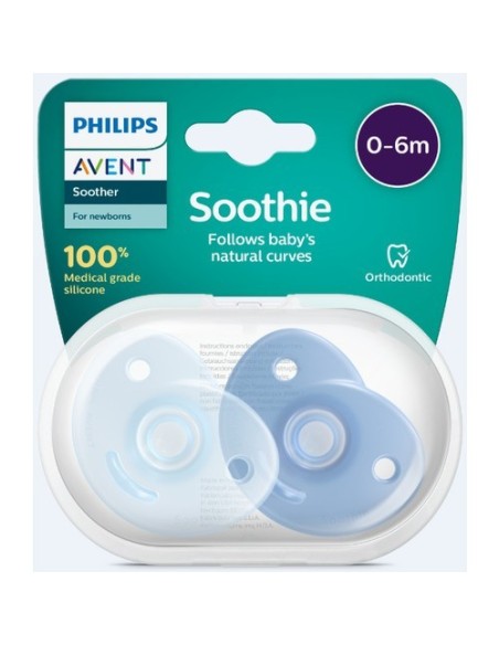 Philips Avent Soothie 2'li Emzik ( Erkek ) SCF099/21 0-6 Ay