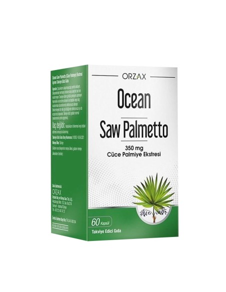 Ocean Saw Palmetto 60 Kapsül (S.K.T 11-2024)