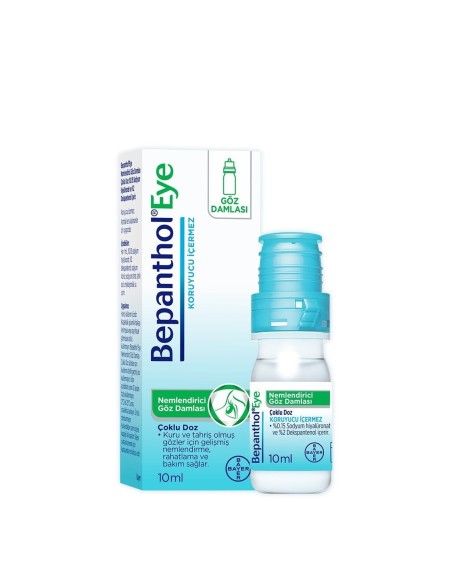 Bepanthol Eye Nemlendirici Göz Damlası 10 ml (S.K.T 10-2023)