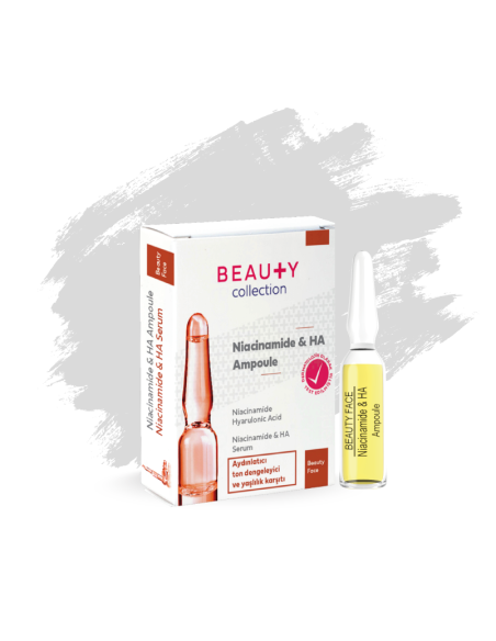 Beauty Face Niacinamide & HA ( Aydınlatıcı ve Yaşlanma Karşıtı ) Ampul 6x2 ml