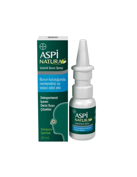 Aspi Natura İzotonik Burun Spreyi 20 ml (S.K.T 10-2024)