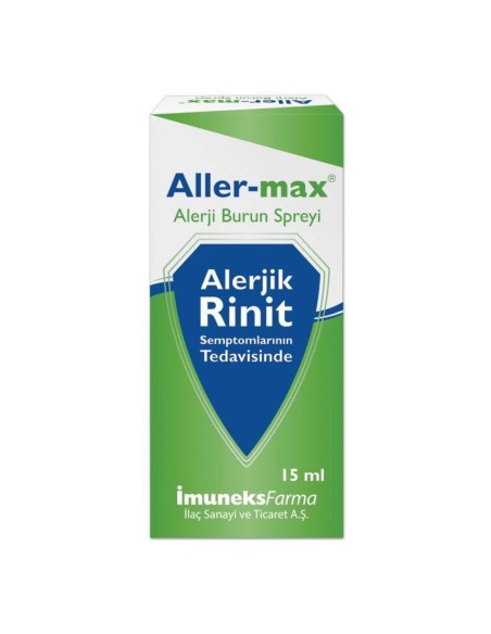 İmuneks Aller-Max Burun Spreyi 15 ml (S.K.T 01-2025)