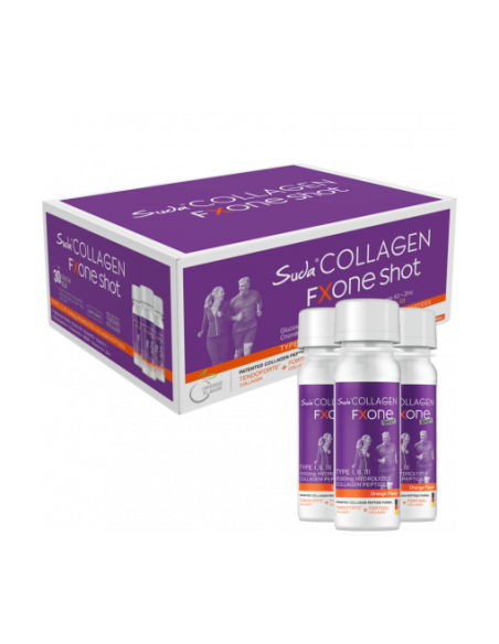 Suda Collagen Fxone Shot Orange 30x60 ml (S.K.T 03-2024)