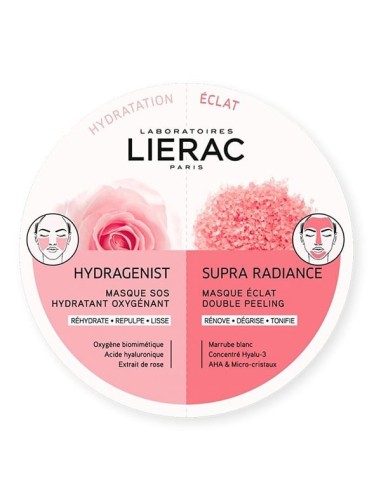 Lierac Hydragenist & Supra Radiance Mask 2x6 ml