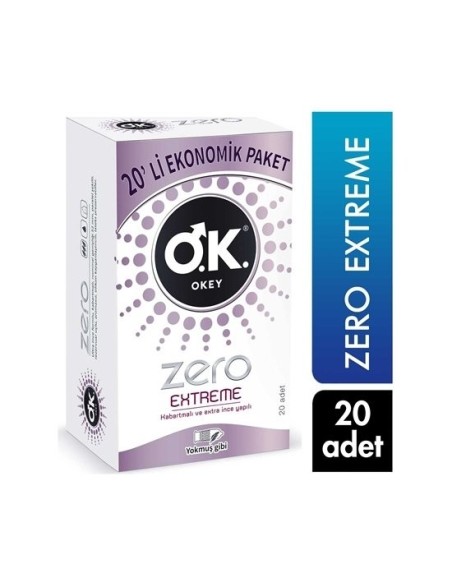 Okey Zero Extreme 20 Adet (S.K.T 05-2024)