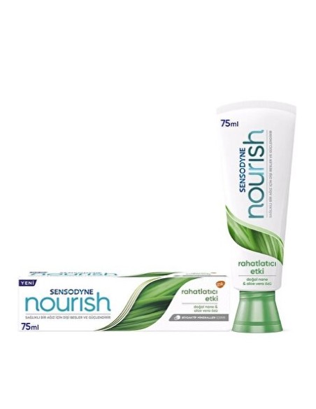 Sensodyne Nourish Rahatlatıcı Etki Diş Macunu 75 ml (S.K.T 12-2023)