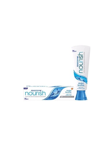 Sensodyne Nourish Doğal Ferahlık Diş Macunu 75 ml (S.K.T 11-2023)