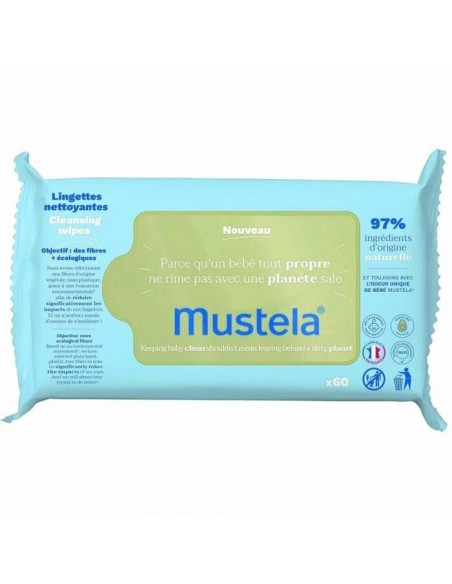 Mustela Eco Cleansing Wipes Islak Mendil 60 Adet (S.K.T 06-2024)