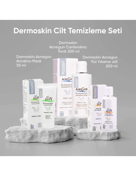 Dermoskin Cilt Temizleme Seti