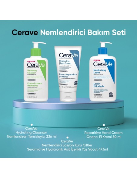 Cerave Nemlendirici Bakım Seti