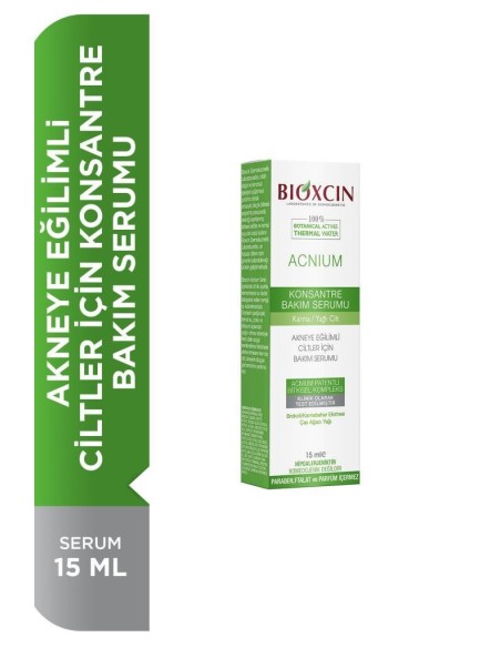 Bioxcin Acnium Konsantre Bakım Serumu 15ml