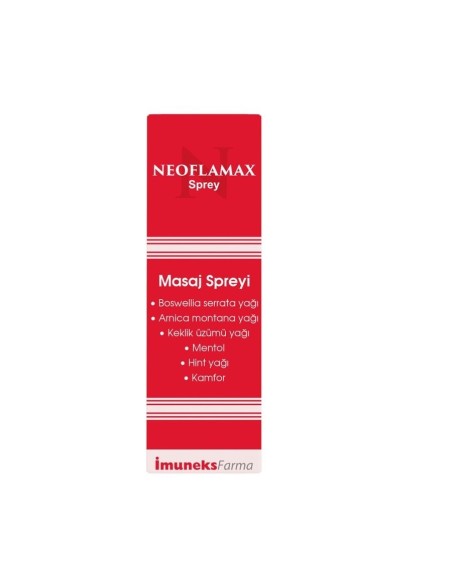 İmuneks Neoflamax Masaj Spreyi 50 ml