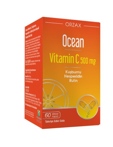 Ocean Vitamin C 500 mg 60 Kapsül