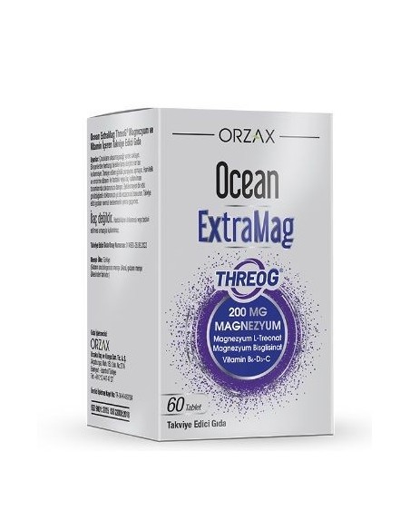 Ocean ExtraMag Threog Takviye Edici Gıda 60 Tablet