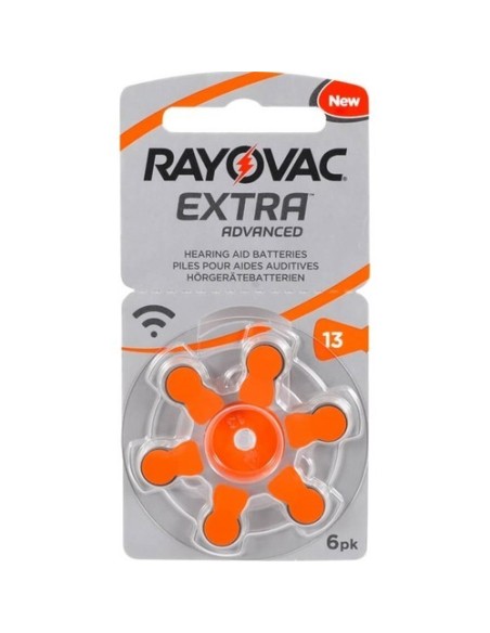 Rayovac Extra İşitme Cihazı Pili 6'lı No: 13