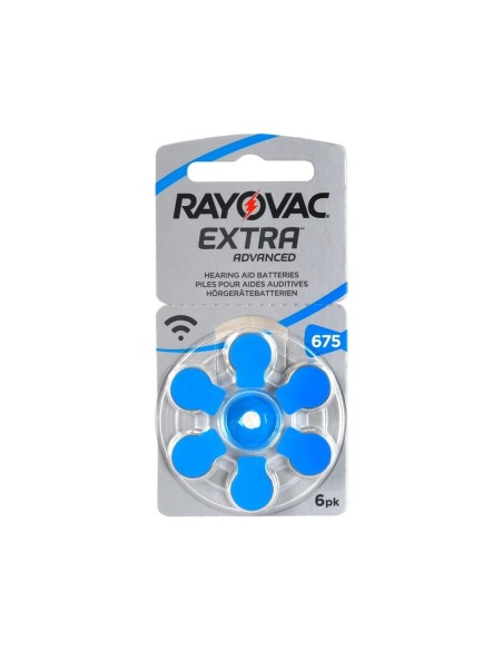 Rayovac Extra İşitme Cihazı Pili 6'lı No: 675