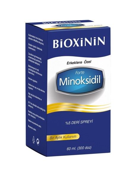 Bioxinin Minoksidil Forte Deri Spreyi 60 ml