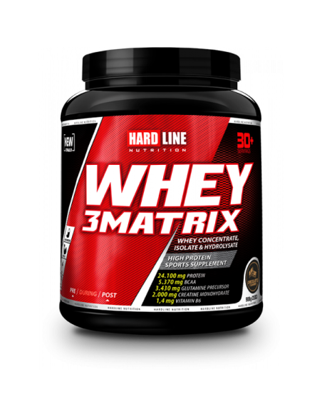 Hardline Whey 3Matrix Protein 908gr Çikolata