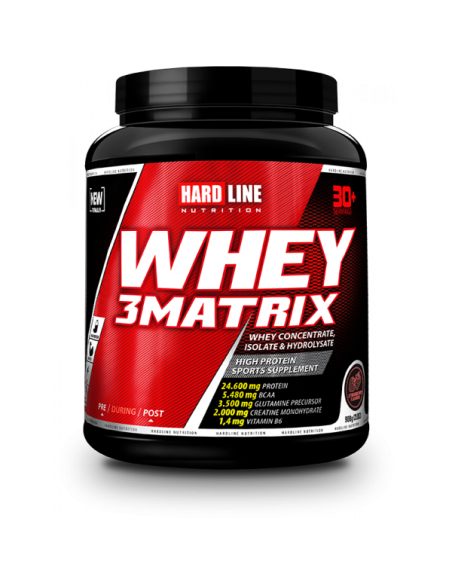 Hardline Whey 3Matrix Protein 908gr Çilek