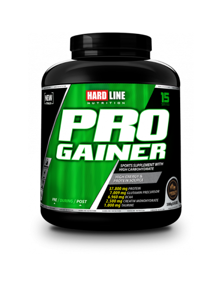 Hardline Nutrition Pro gainer 3000gr Çikolata