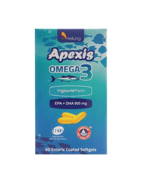 Apexis Omega-3 İçeren Takviye Edici Gıda 50 Kapsül