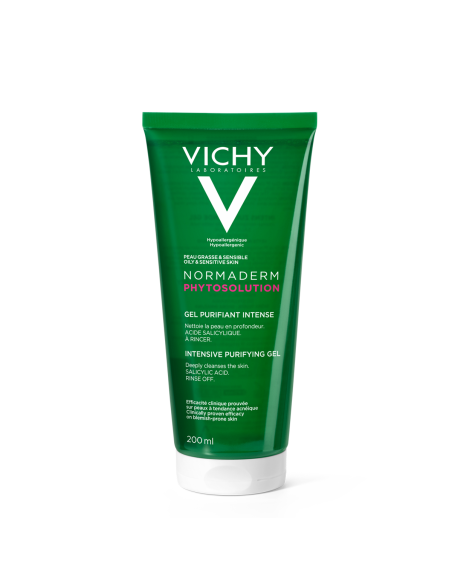 Vichy Normaderm Phytosolution Temizleyici Jel Yağlı/Akneye Eğilim Gösteren Ciltler Salisilik Asit 200 ML