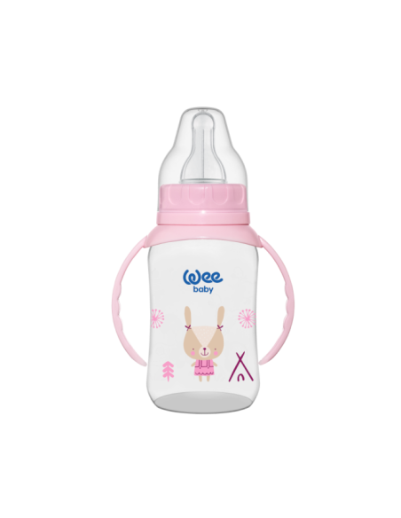 Wee Baby Klasik Kulplu PP Biberon 150 ml ( 744 ) Pembe