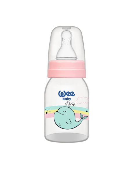 Wee Baby Klasik PP Biberon 125 ml ( 851 ) Pembe