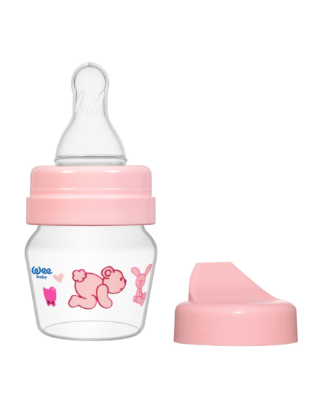 Wee Baby Mini PP Alıştırma Bardağı Seti 30ml ( 778 ) Pembe