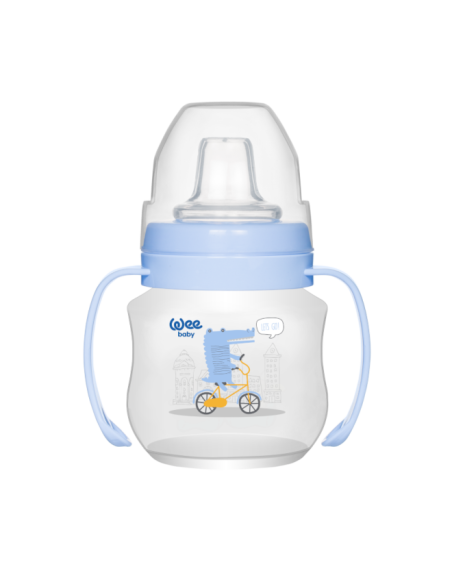 Wee Baby  Akıtmaz PP Alıştırma Bardağı 6+Ay 125 ml Mavi