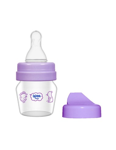 Wee Baby Mini Cam Alıştırma Bardağı Seti 0-6 Ay 30 ml ( 792 ) Mor